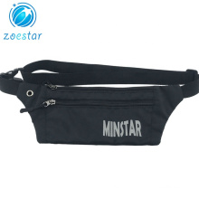 3-pocket Running Fitness Fanny Pack Travel Sport Money Belt Waist Bag Pack  for Men Women